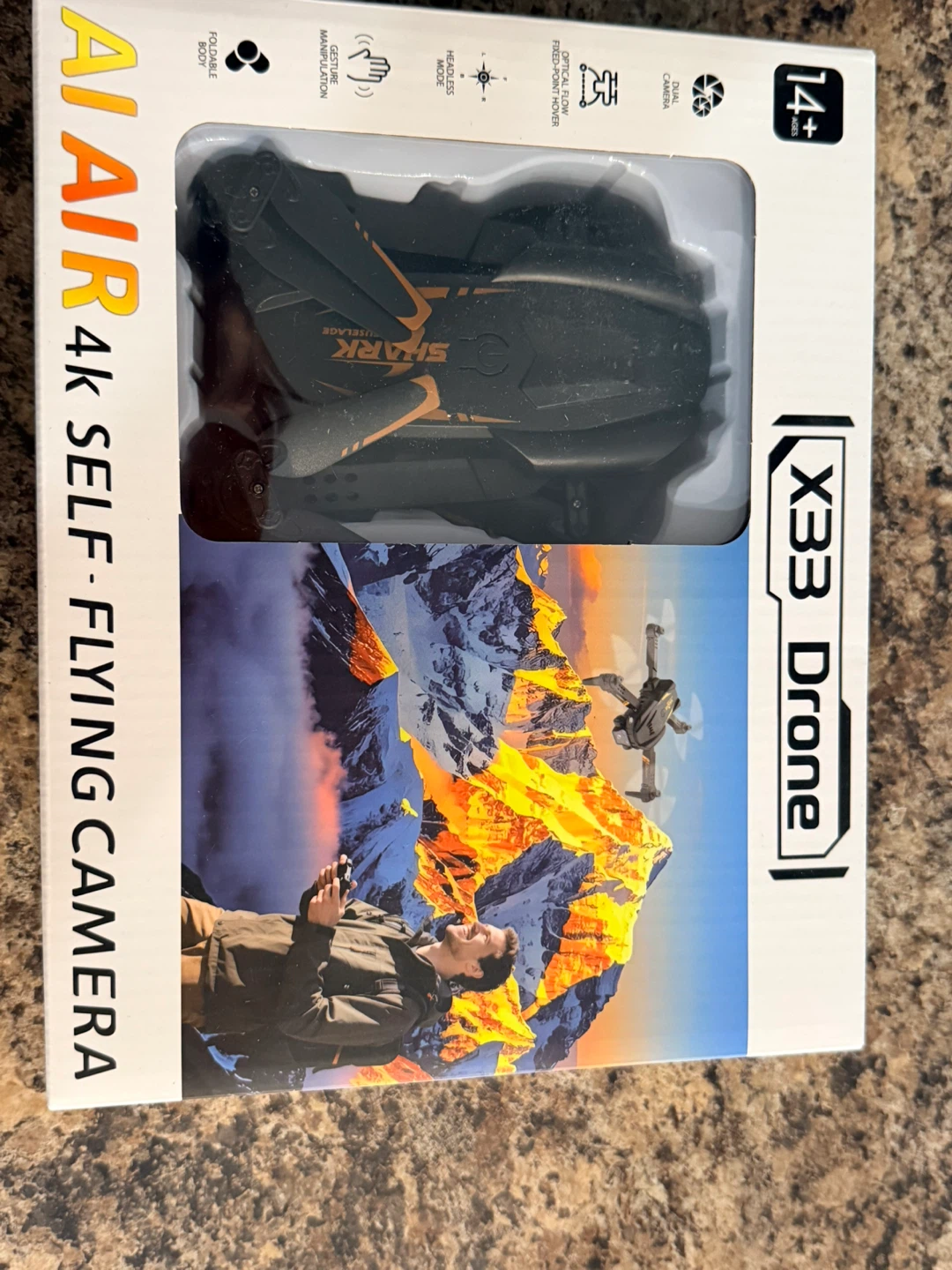 X33 AI AIR 4K Self-Flying Camera Drone