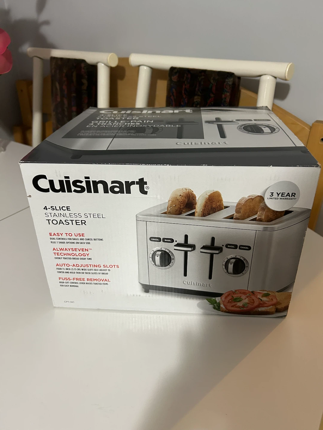 Cuisinart 4-Slice Stainless Steel Toaster