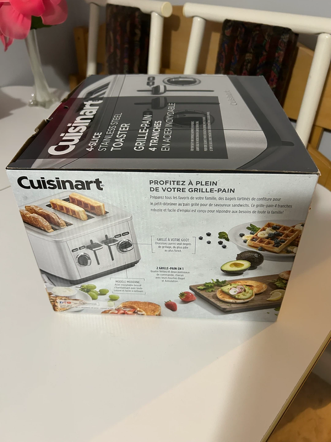 Cuisinart 4-Slice Stainless Steel Toaster - photo 3