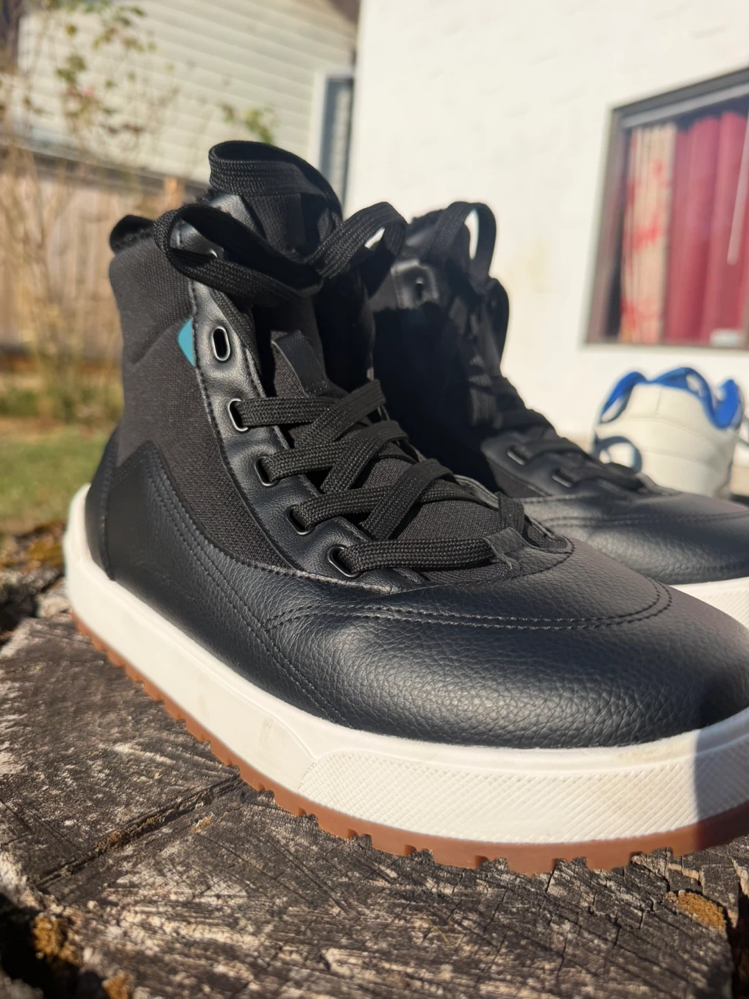 Vessi Alta High Top Men's Size 9 Asphalt Black - photo 2