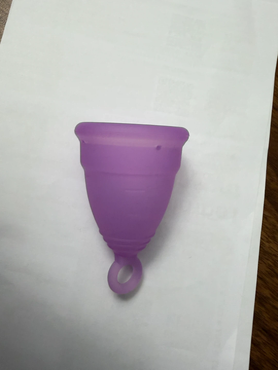 Purple Menstrual Cup - large