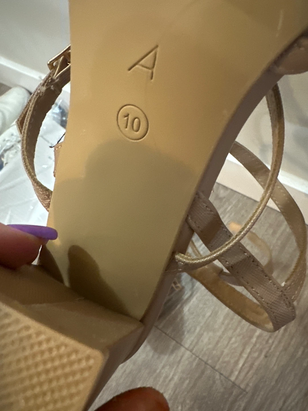 Ardene Nude Strappy Sandals - photo 2