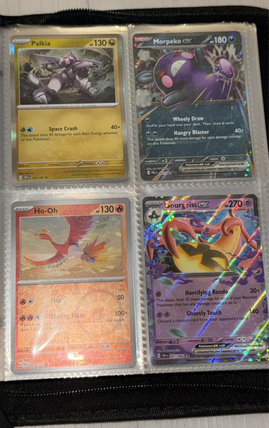 Filled Pokemon Trading Cards Binder