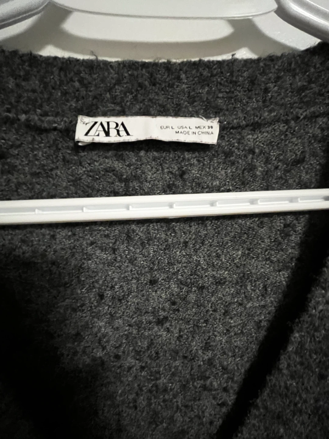 Zara Grey Textured Cardigan - photo 2