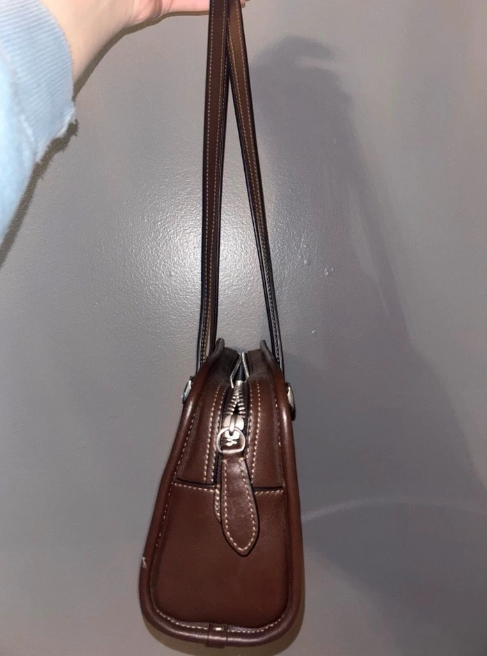 Coach Brown Leather Shoulder Bag - photo 3