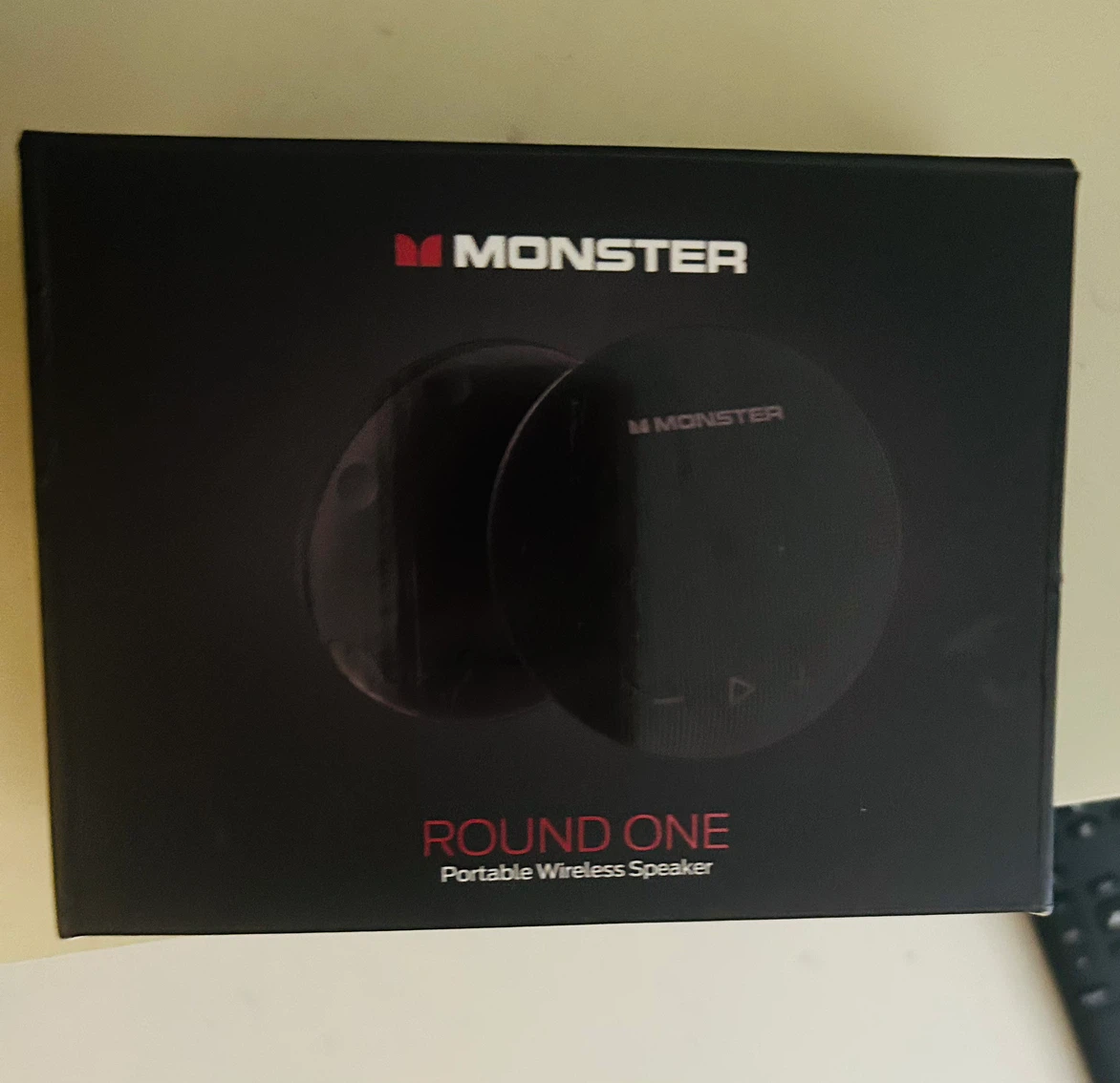 Brand New:/Monster Round One Portable Wireless Speaker