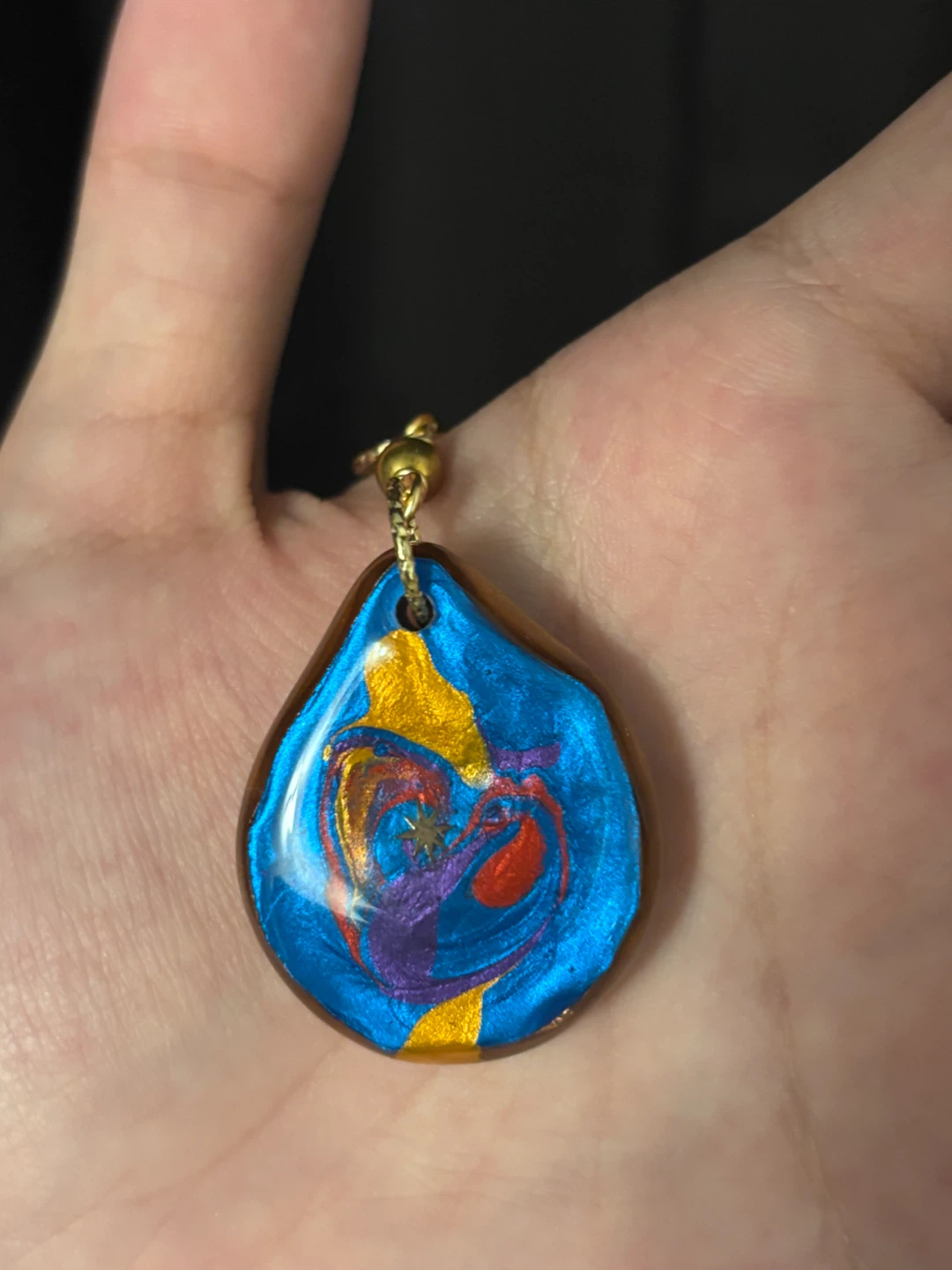 Handmade double-sided Necklace - photo 2