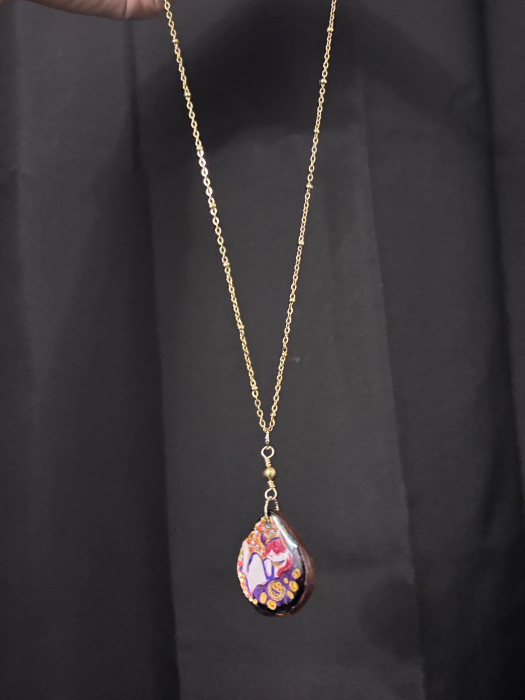 Handmade double-sided Necklace - photo 3
