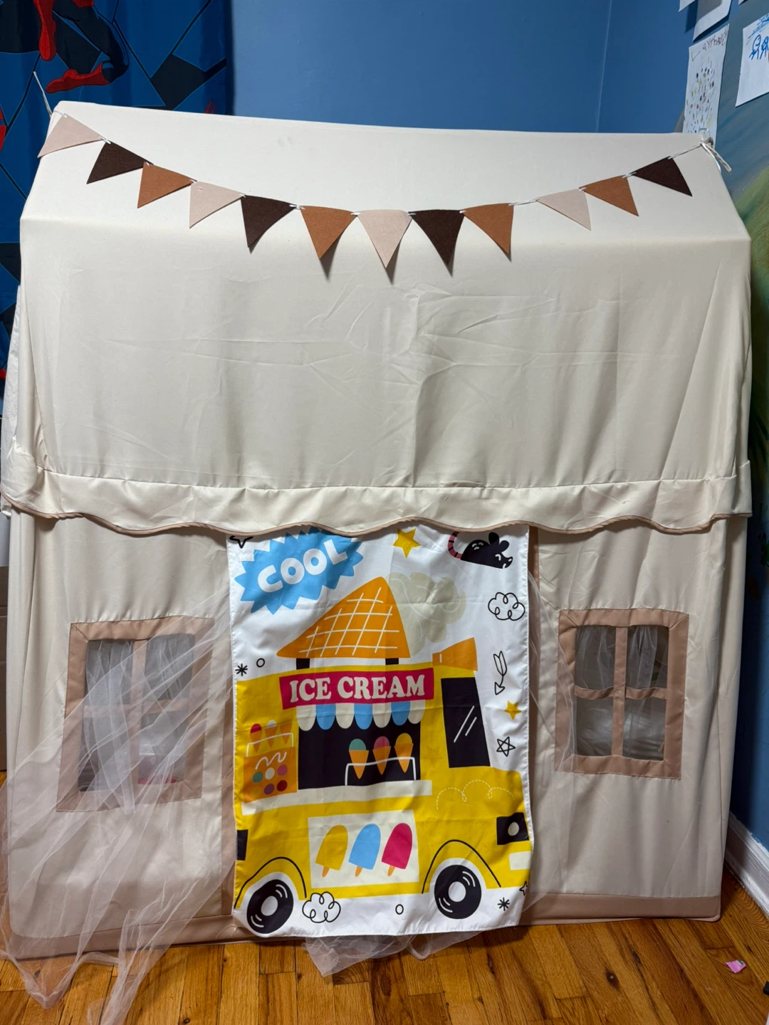 Kids Ice Cream Truck Play Tent