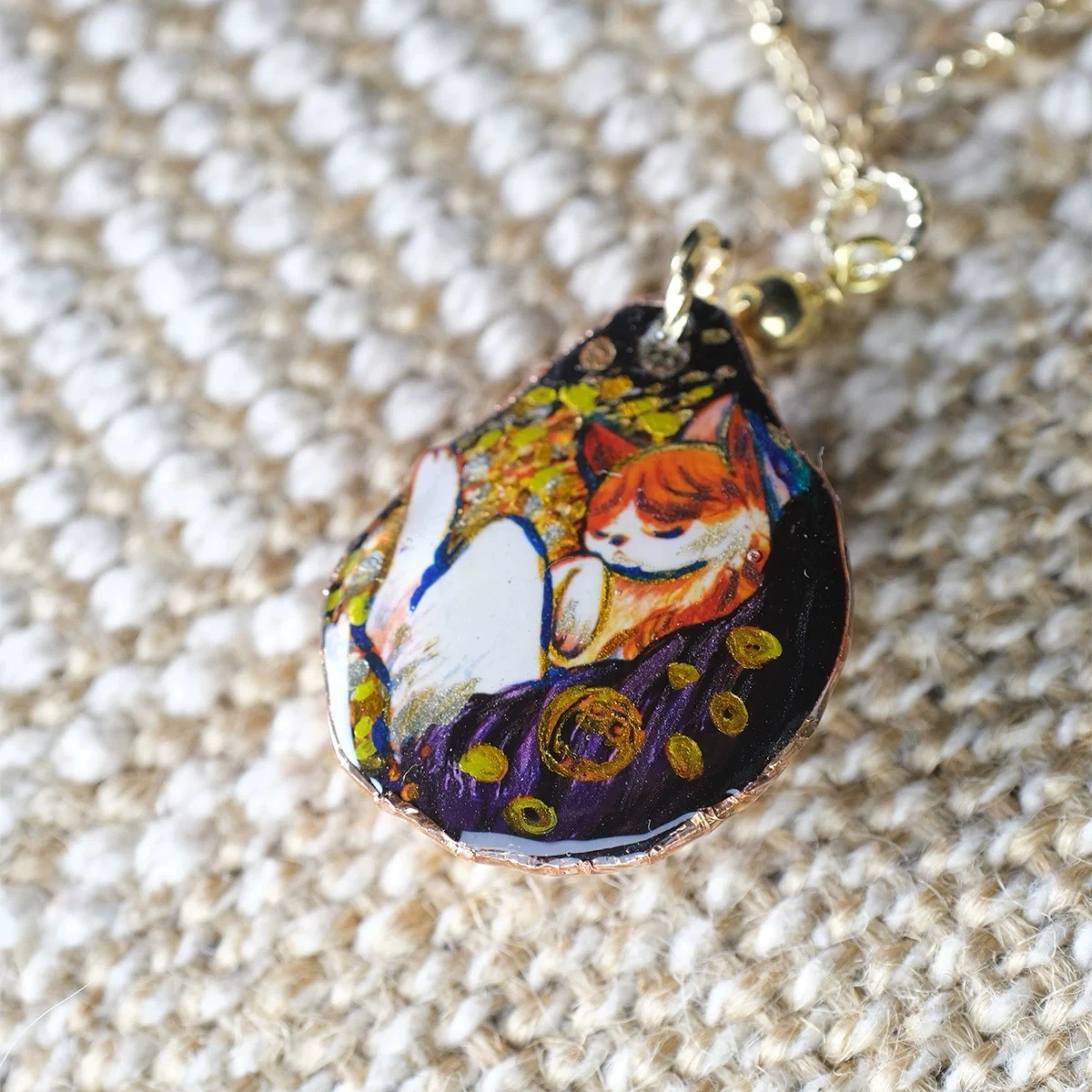 Handmade double-sided Necklace
