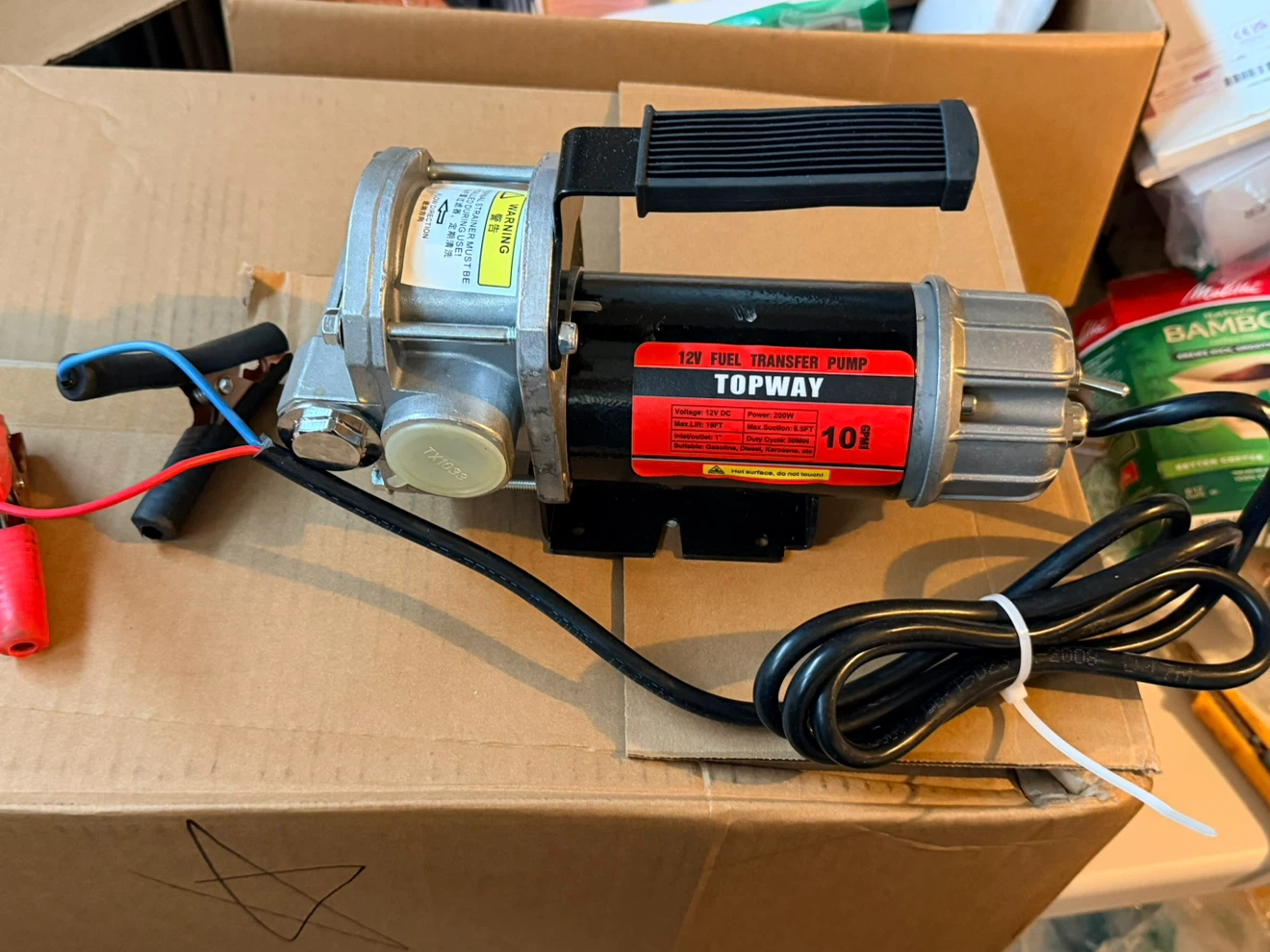 Topway 12V Fuel Transfer Pump