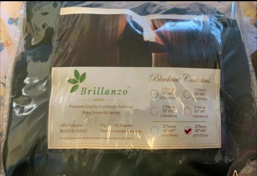 Brillanzo Blackout Curtains 2-Pack - photo 2