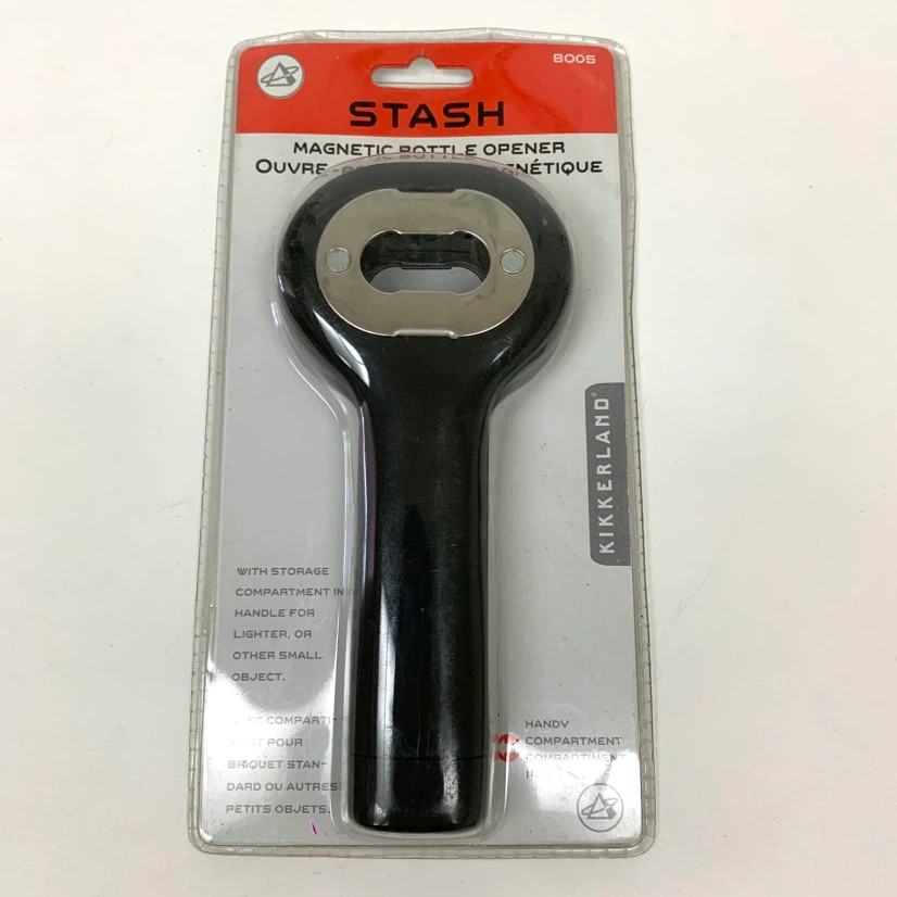 Stash Magnetic Bottle Opener with Storage