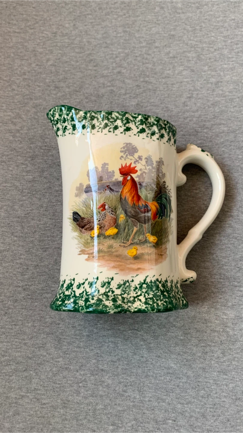 Rooster Farmhouse Milk Jug