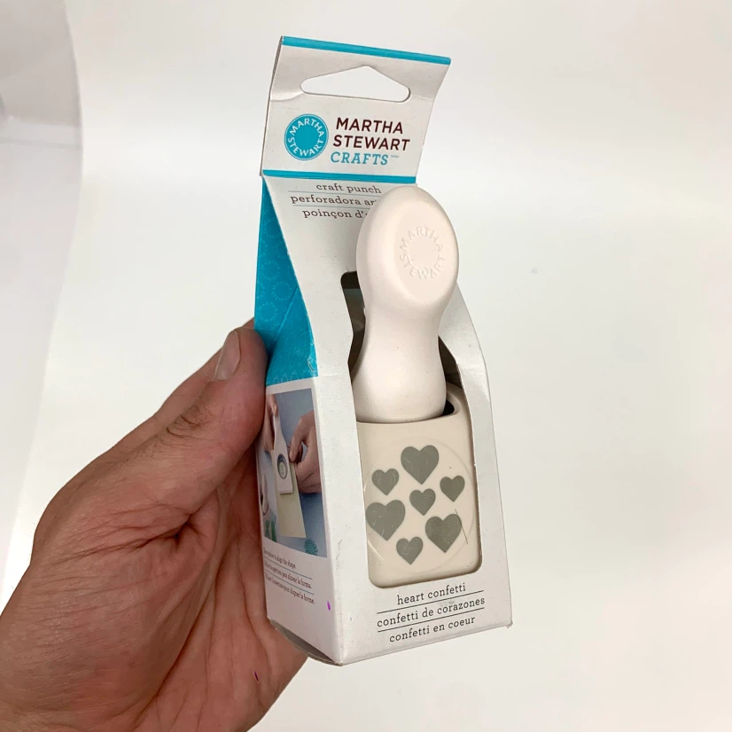 Martha Stewart Crafts Heart Confetti Craft Punch