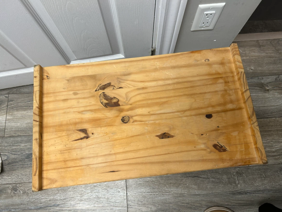 Wooden Two-Tier Shelf - photo 2