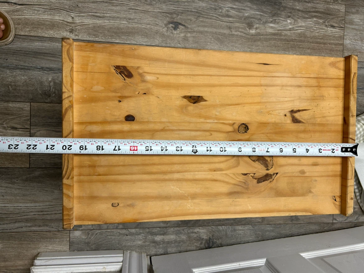 Wooden Two-Tier Shelf - photo 4