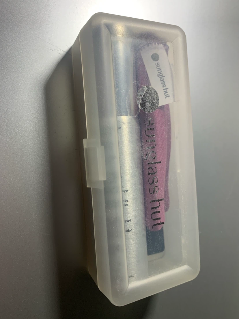 Sunglass Hut Cleaning Kit with Microfiber Cloth