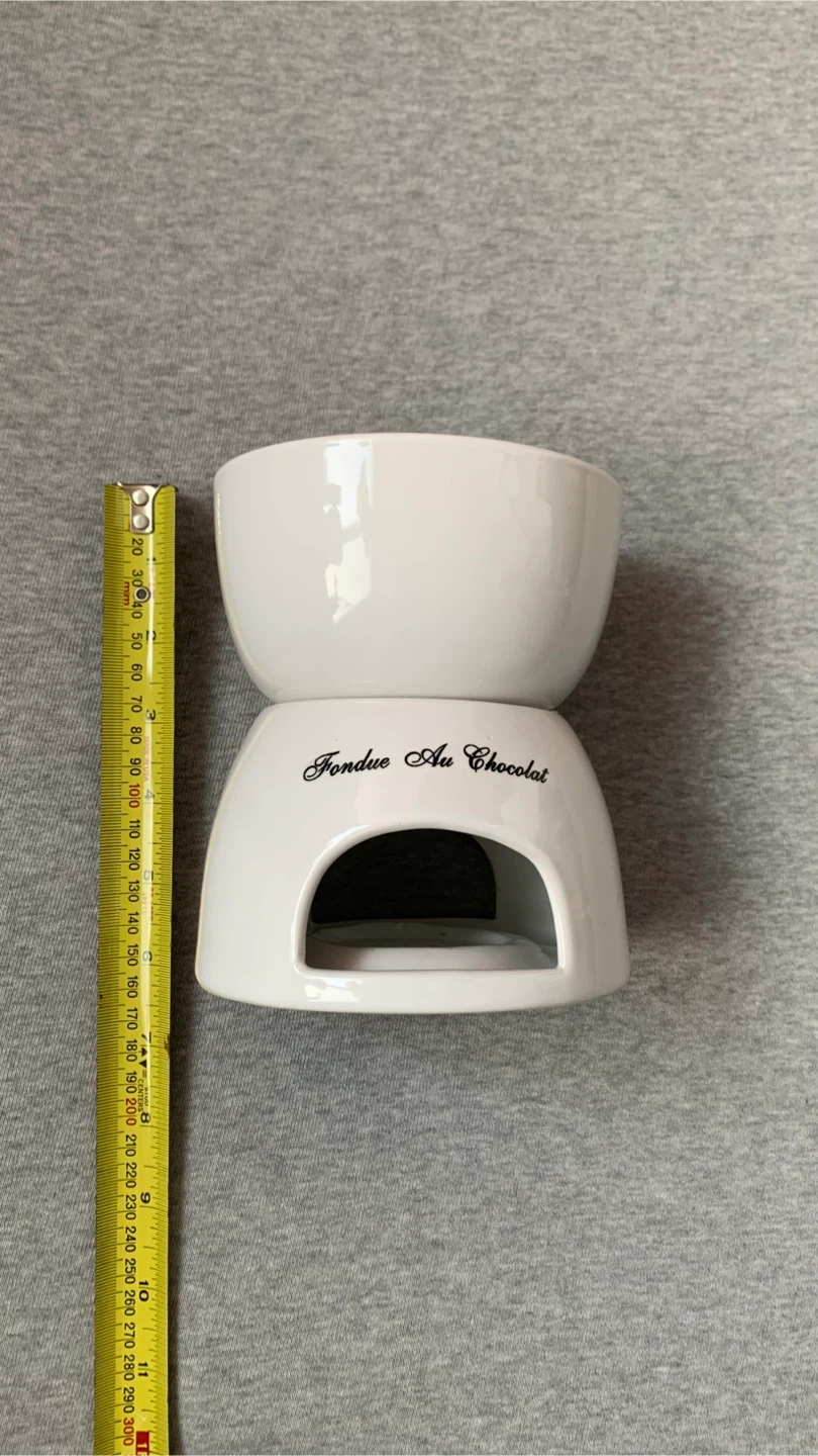 Ceramic Fondue Au Chocolat Set