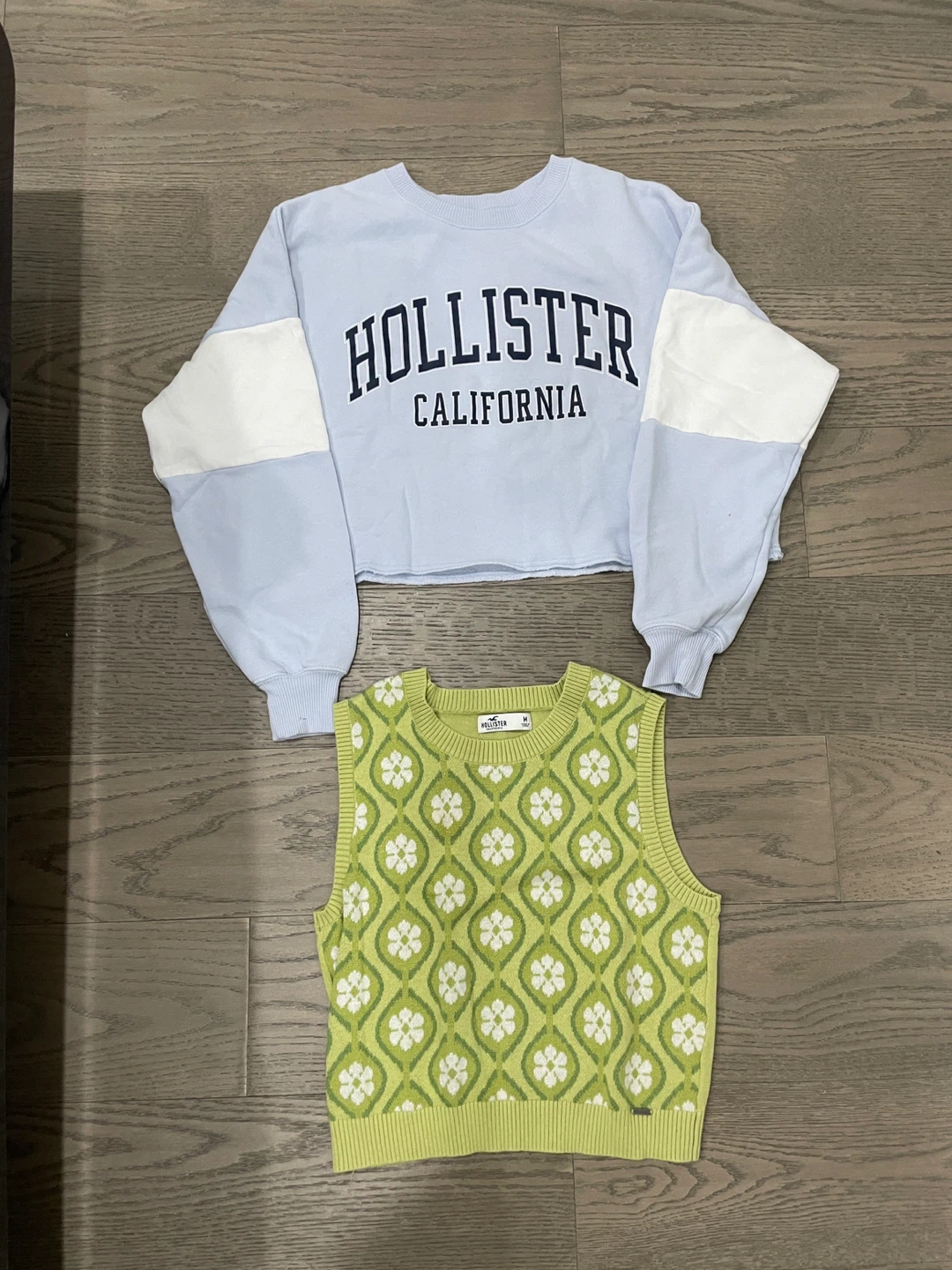 Hollister Sweater and Vest Bundle