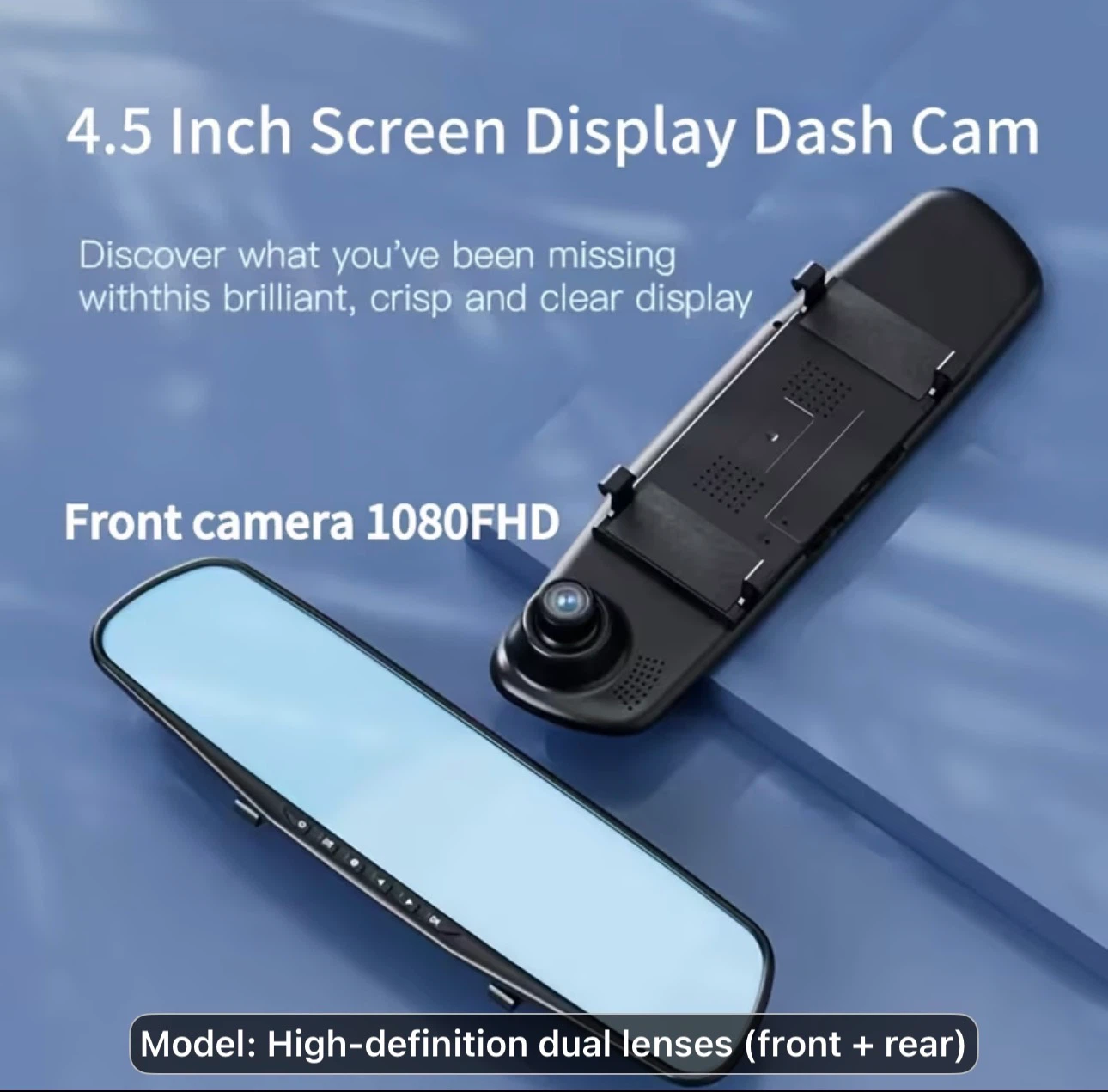 Enhanced High-Definition Single Lens/Dual Lens Recorder - photo 4