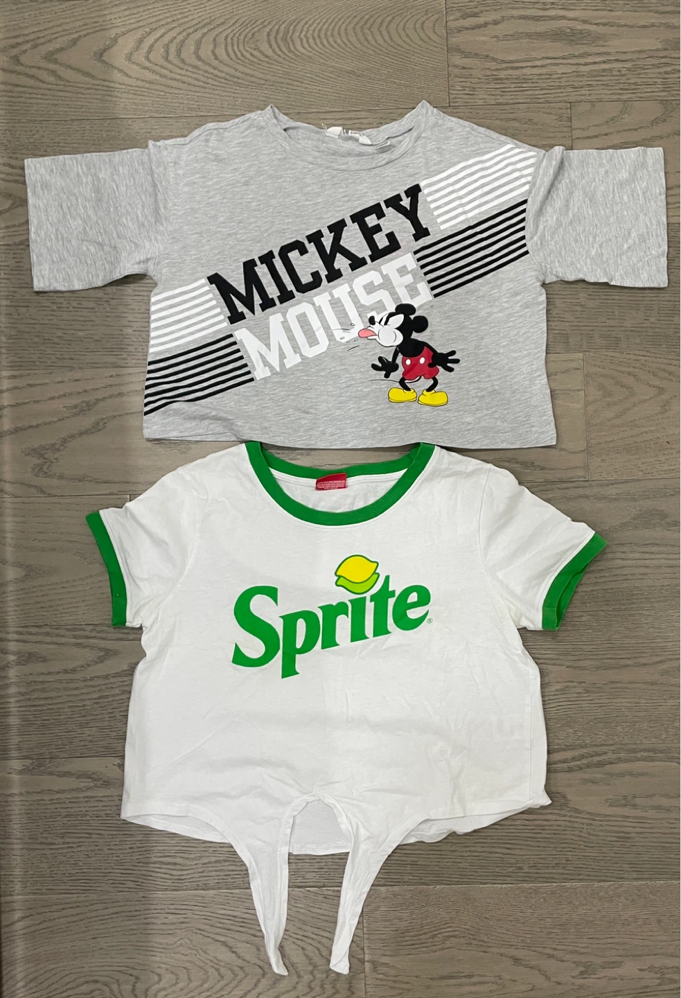 H&M Crop top duo bundle