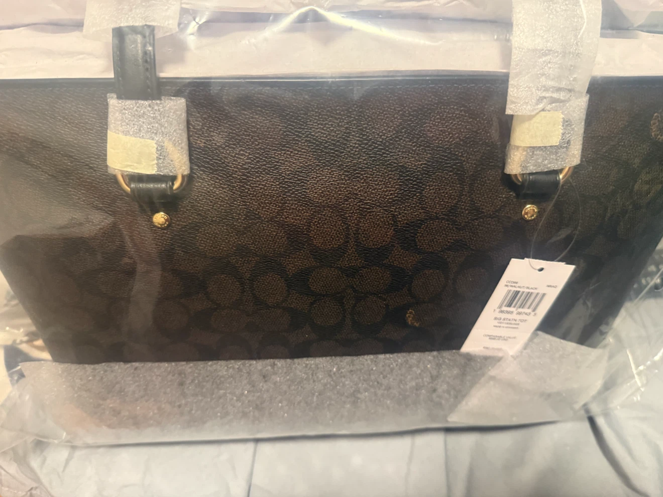 New Coach Big Signature Tote Bag
