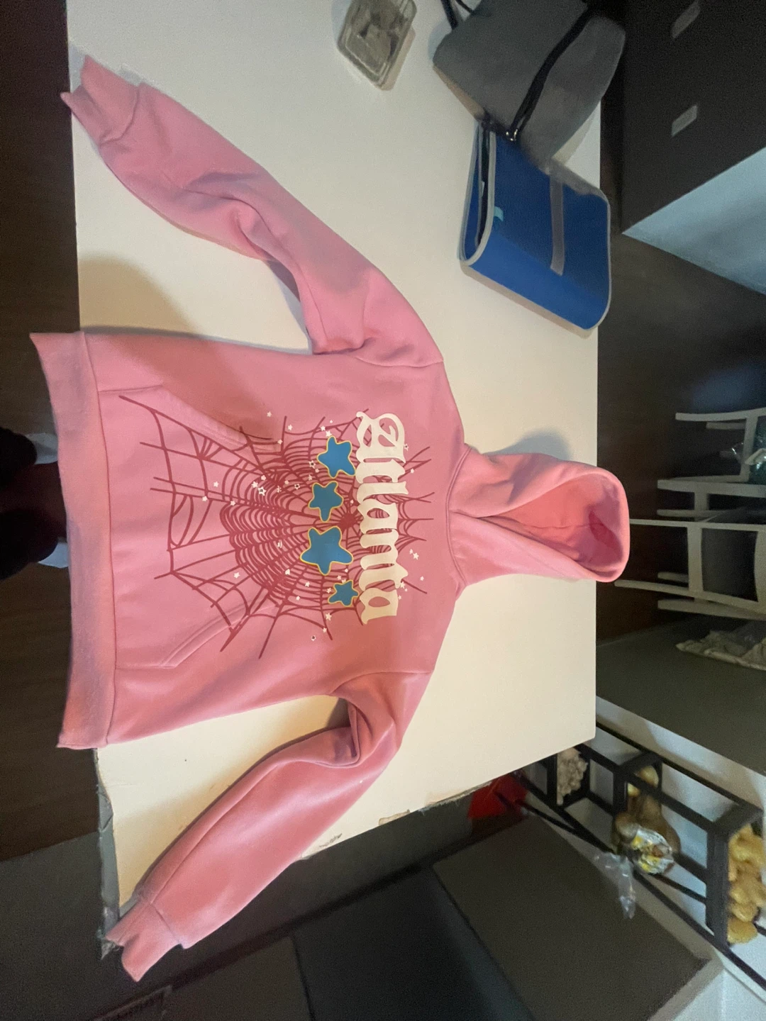 Pink Atlanta Sp5der Hoodie - photo 2