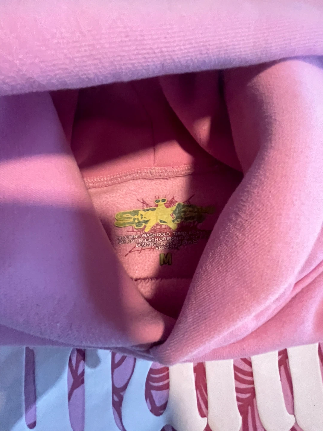 Pink Atlanta Sp5der Hoodie - photo 3