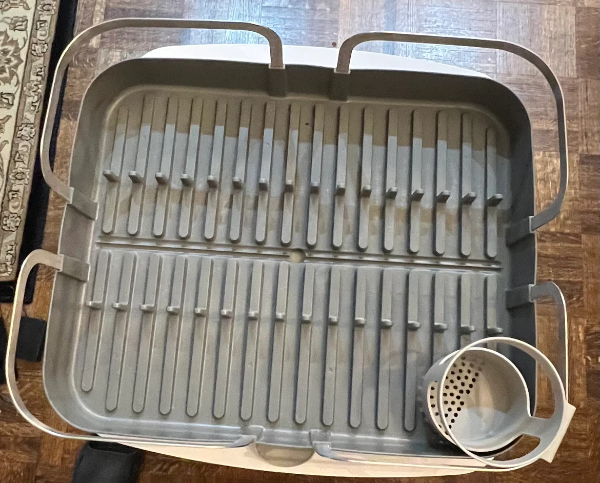 Grey Dish Drying Rack