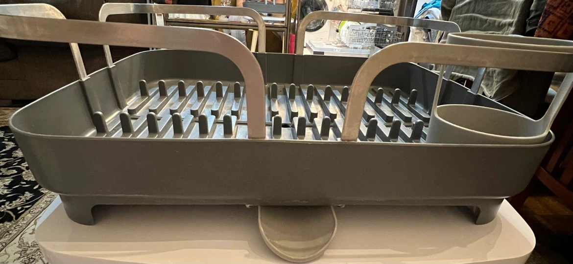 Grey Dish Drying Rack - photo 2