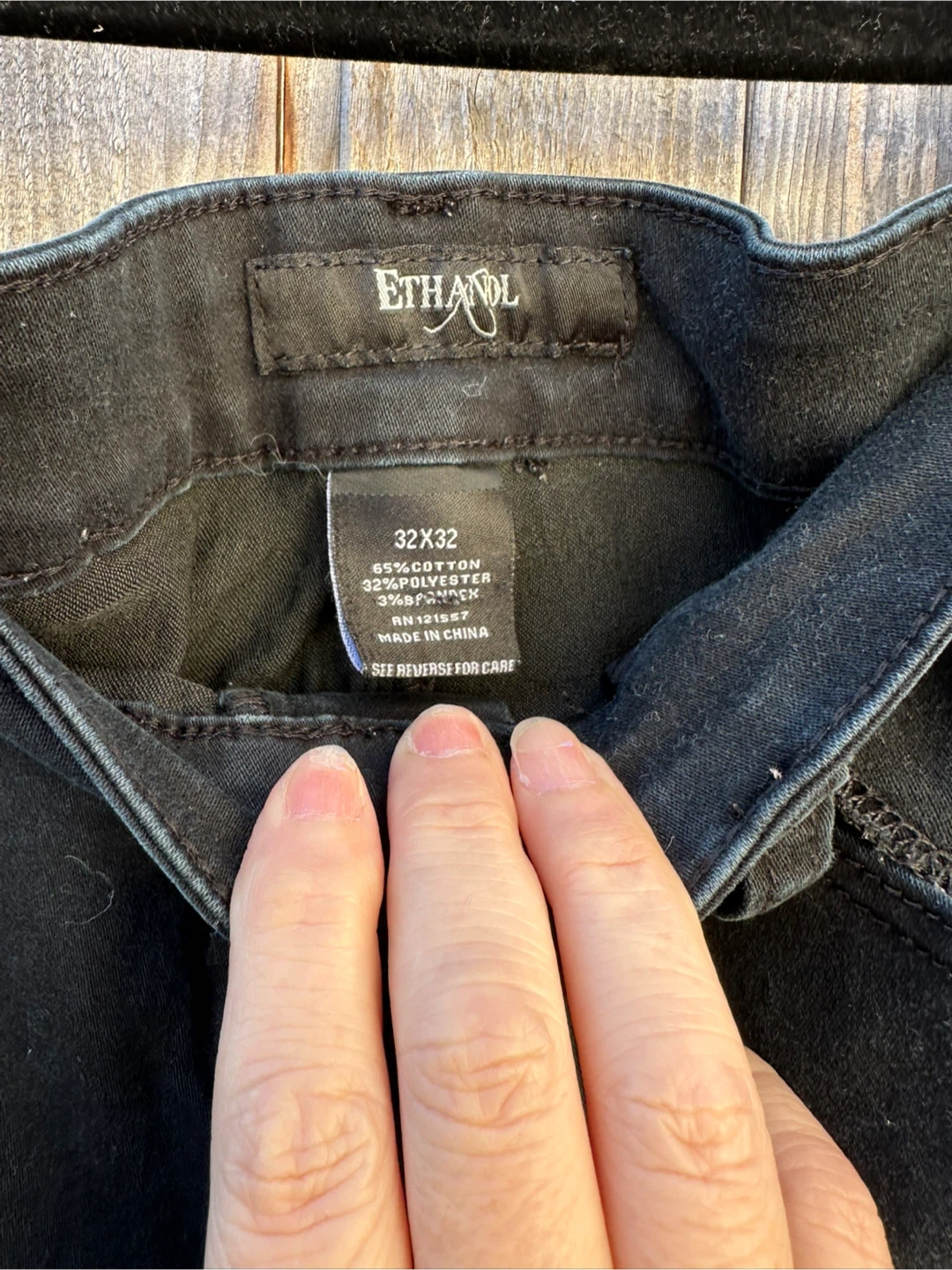 Ethanol Black Jeans 32x32 - photo 3
