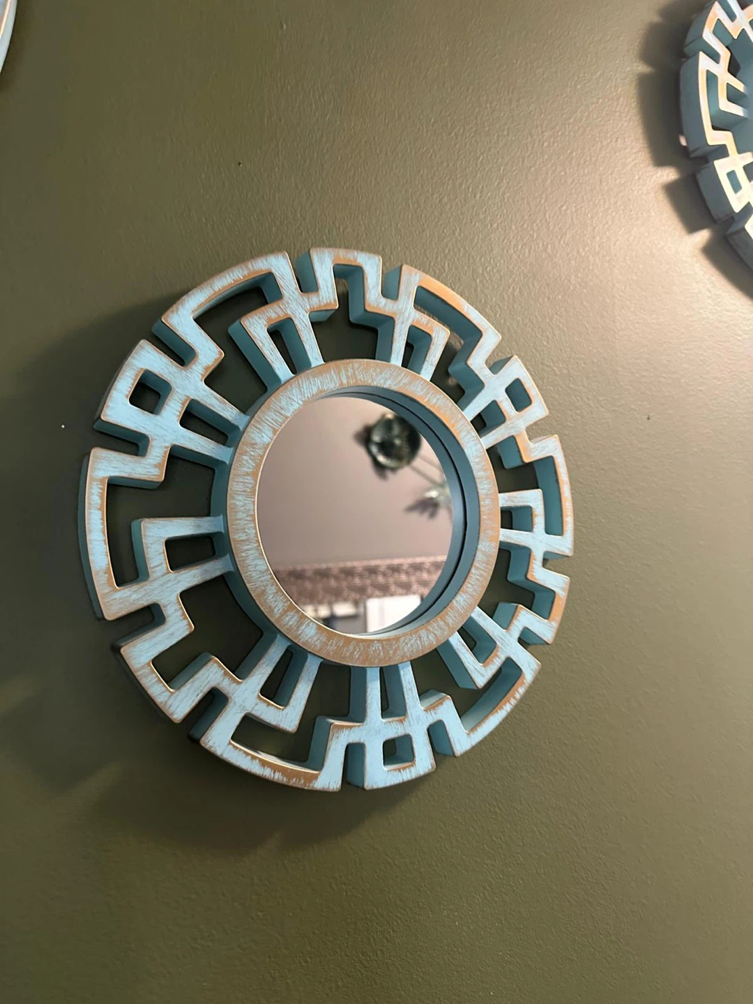 Set of 5 Round Decorative Mirrors - photo 2
