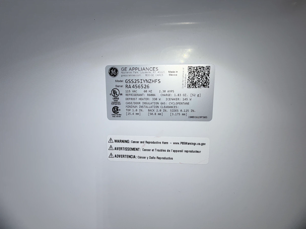 GE Appliances Side-by-Side Refrigerator - photo 3