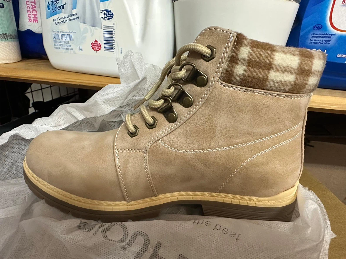 ANJOUFEMME Womens Snow Winter Hiking Boots - photo 2