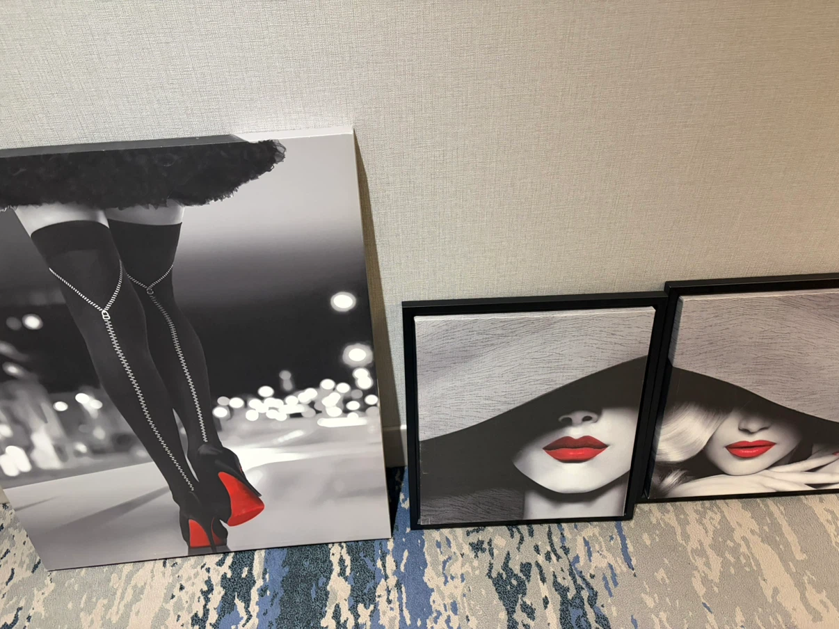 Set of 3 Modern Wall Art Canvas Prints
