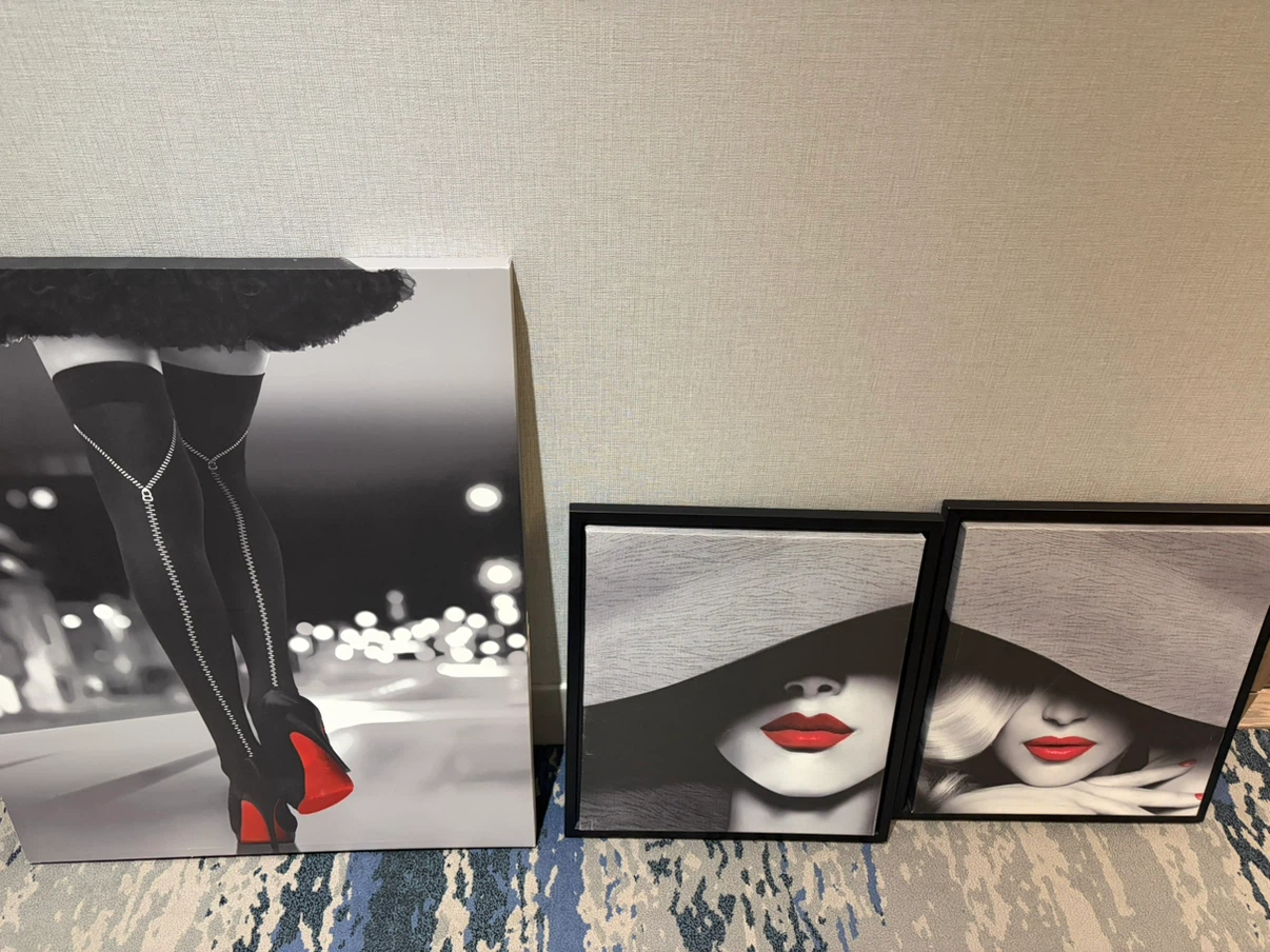 Set of 3 Modern Wall Art Canvas Prints - photo 3