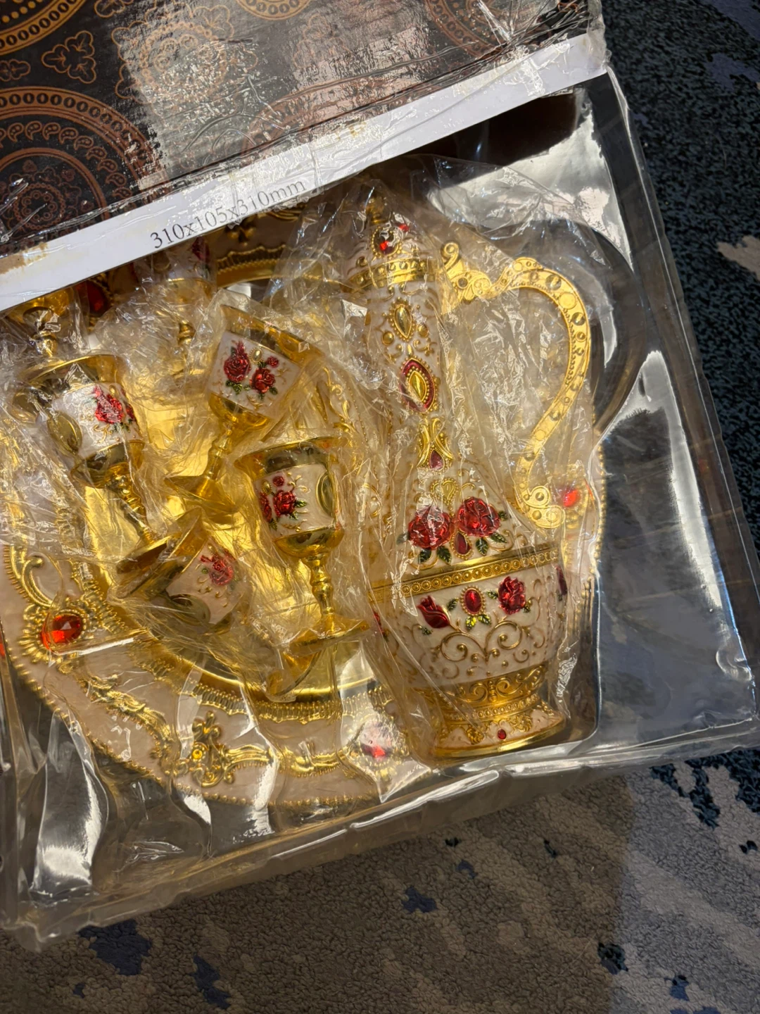 Fxx Flagon Decorative Set with Tray - photo 2