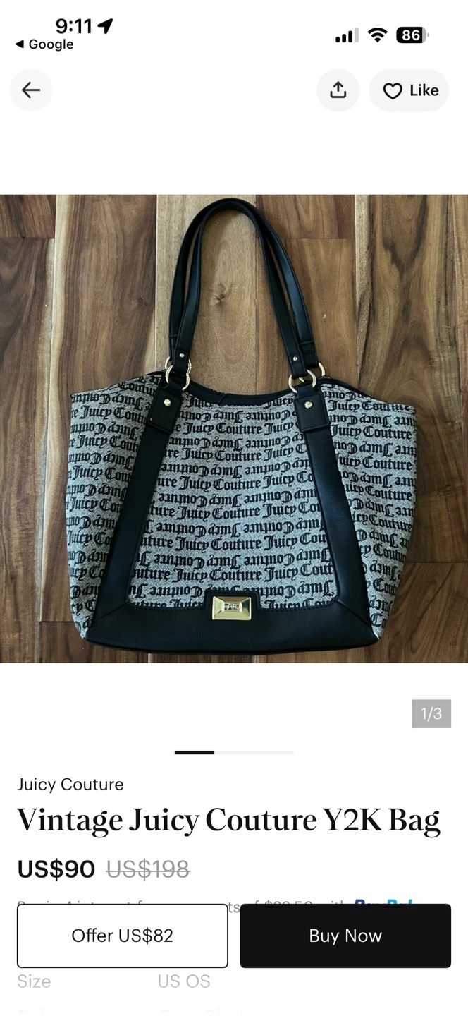 Juicy Couture Tote Bag - photo 4