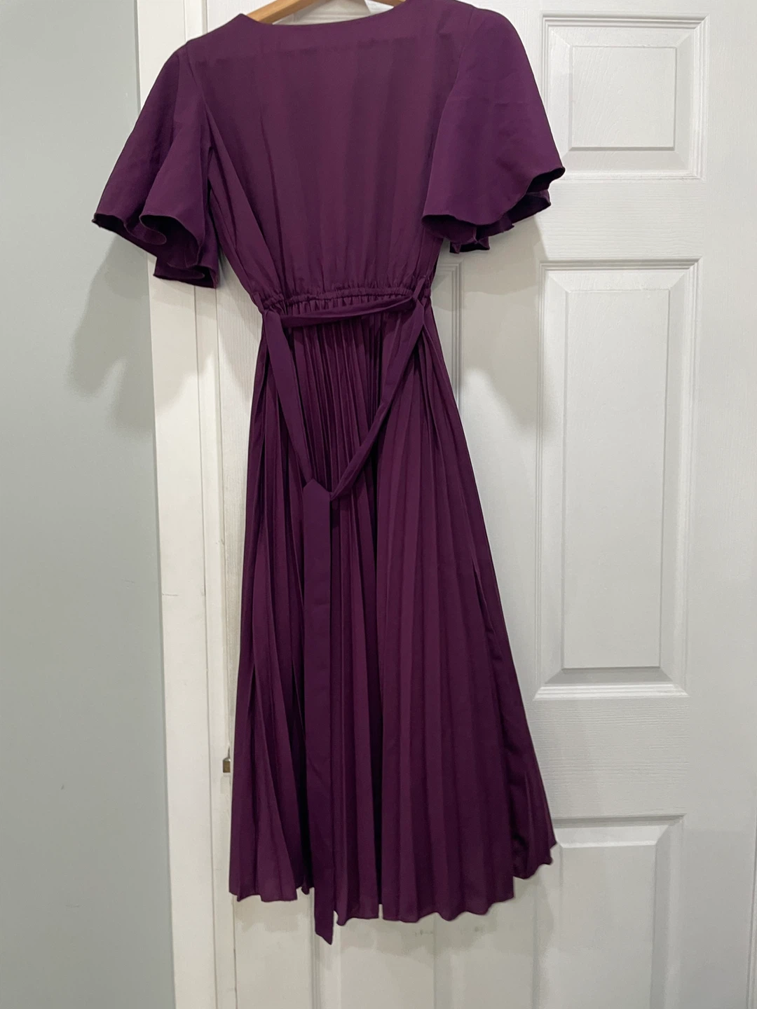 Winners Purple Pleated Midi Dress - photo 2