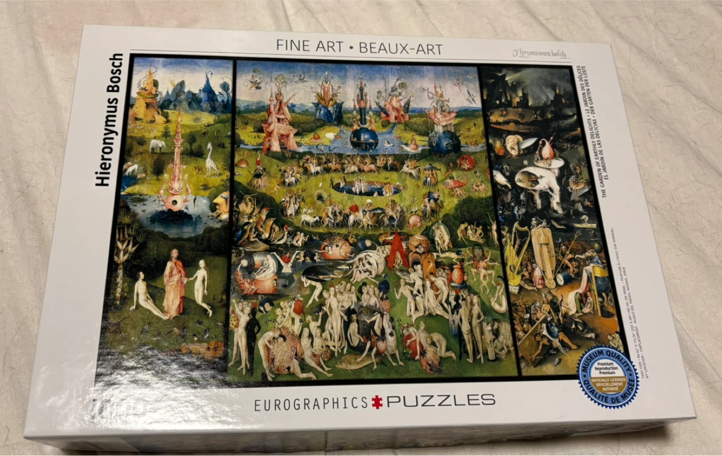 EuroGraphics Hieronymus Bosch 1000 Piece Puzzle - photo 2