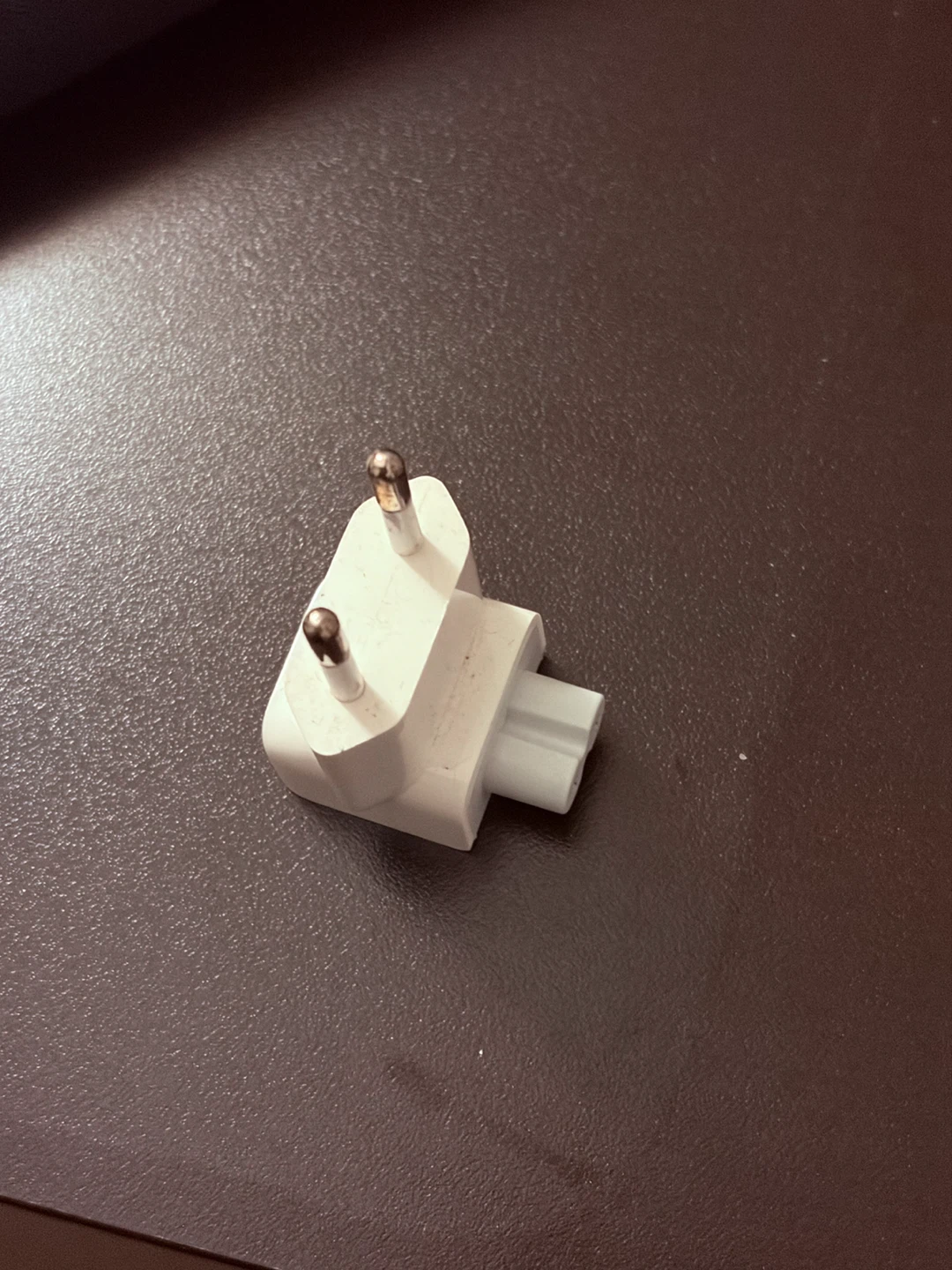 Apple White 2-Pin Travel Adapter.