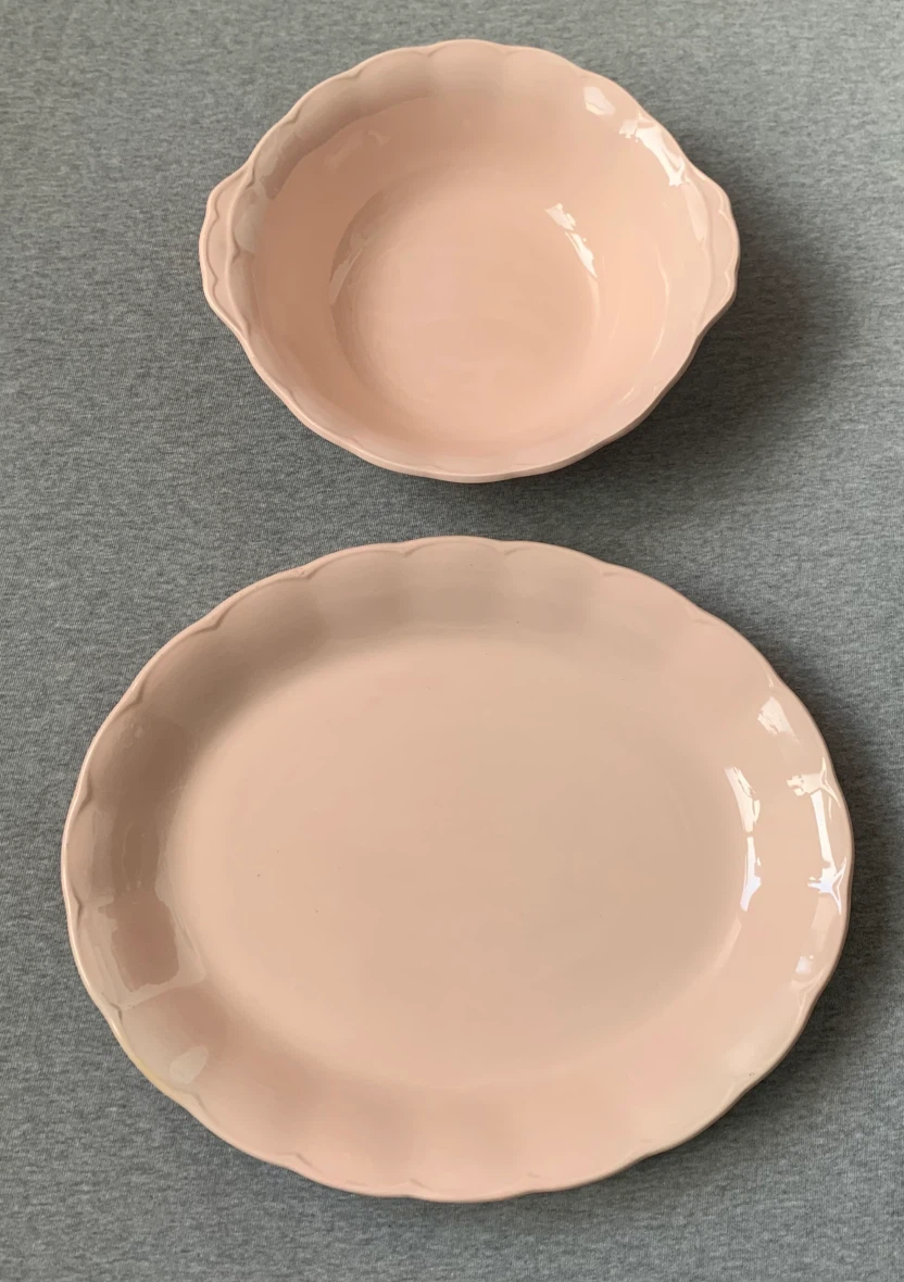 Grindley England 1950’s Peach Petal Serving Set