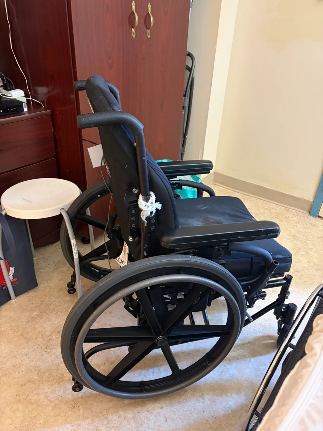 Black Manual Wheelchair - photo 2