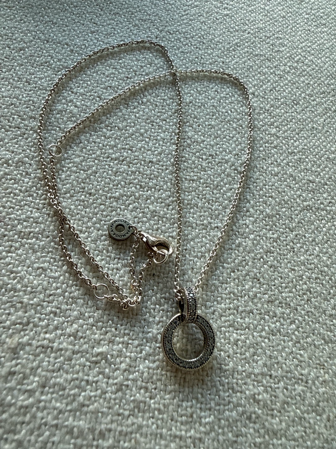 Pandora Interlocking Circle Necklace - photo 2