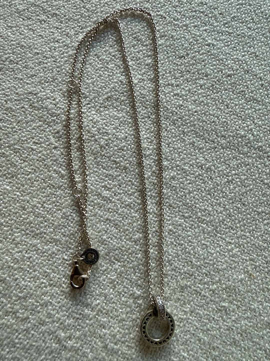 Pandora Interlocking Circle Necklace - photo 3