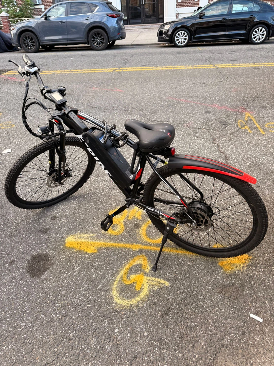 Black Electric Bike