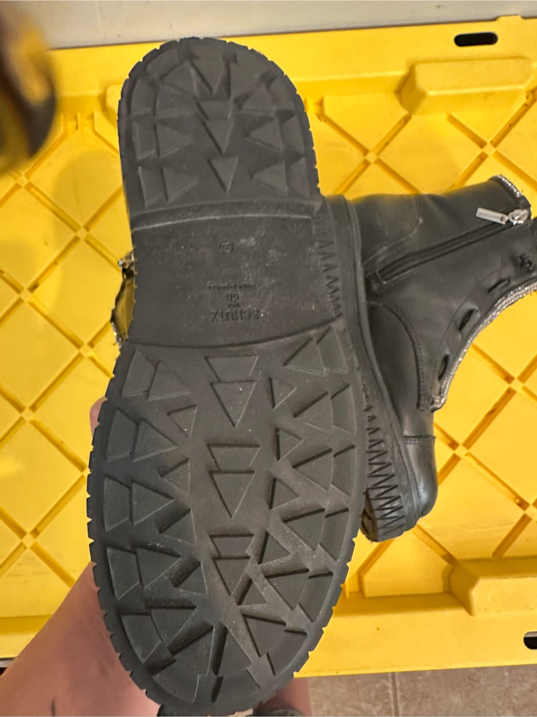 Schutz black platform boots - photo 3