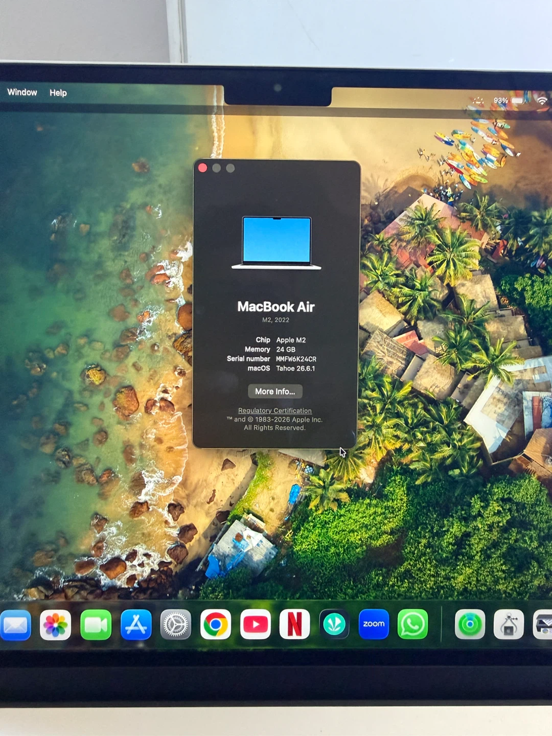 MacBook Air M2 13” 24GB RAM 512GB SSD - photo 2