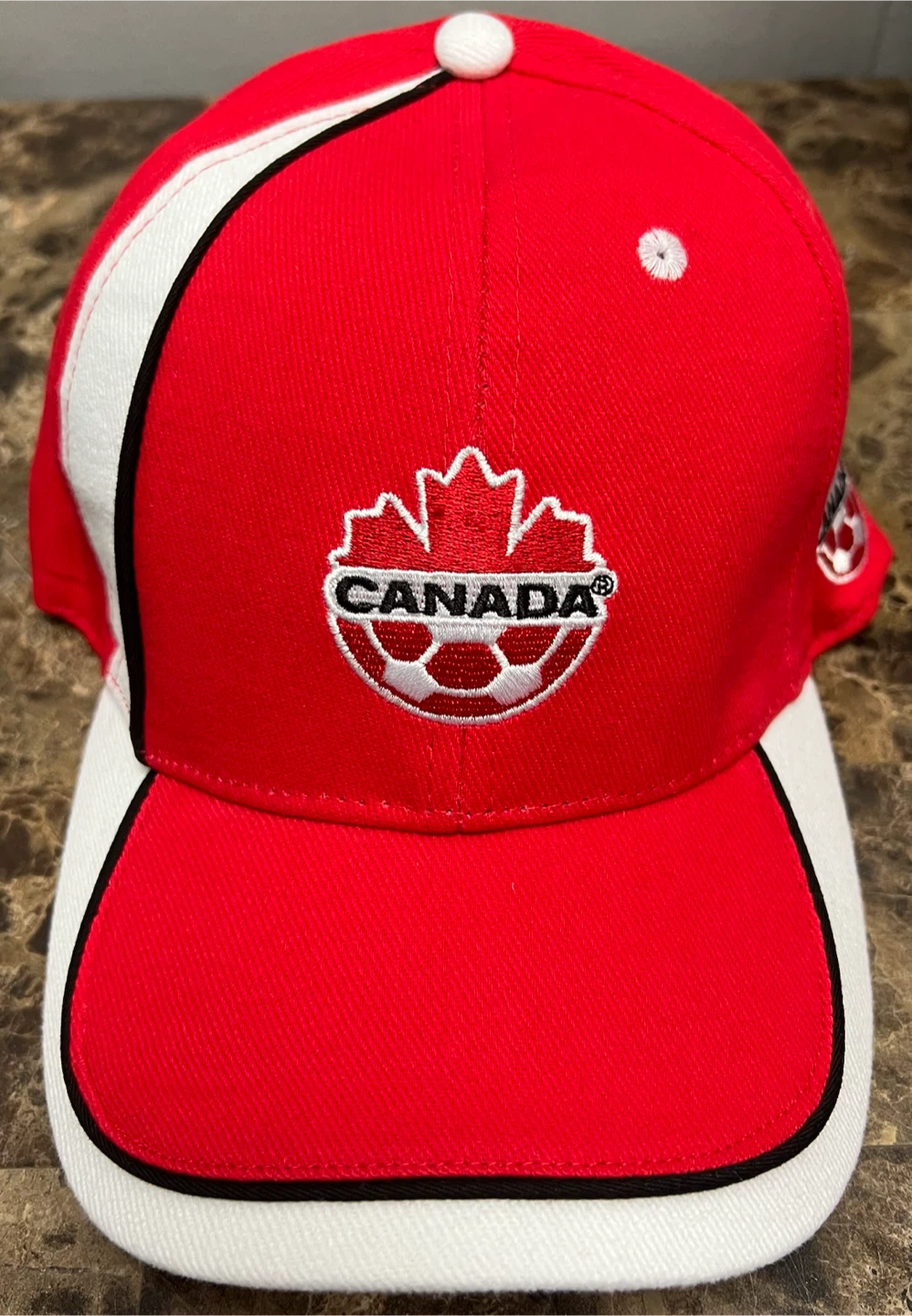 Canada Soccer Baseball Cap